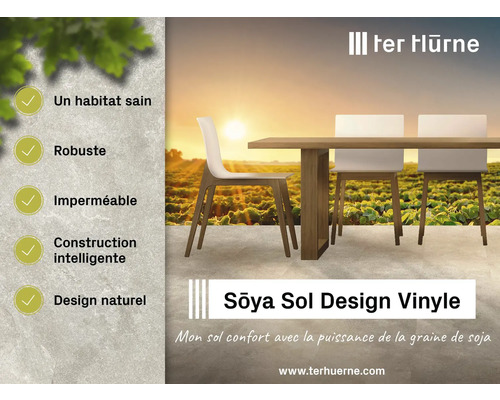 Ter Hürne Soya Design vinylgolv med bord och stolar