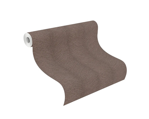 Tapetrulle med fiskbensmönster