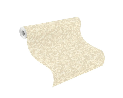 Tapetrulle med bladmönster