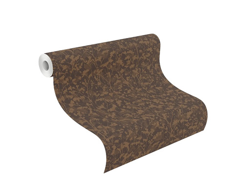 Tapetrulle med blommönster