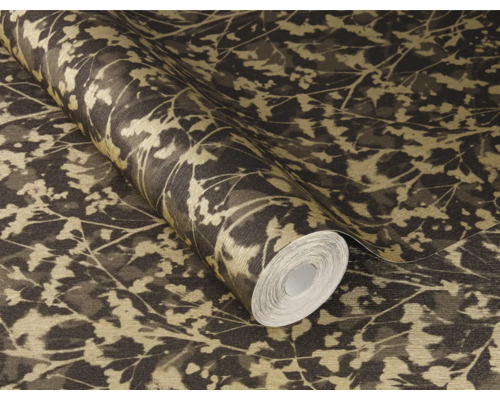 Tapetrulle med blommönster