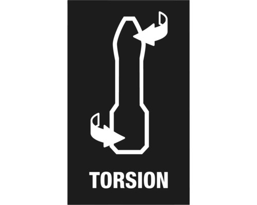 Torsionssymbol: Vridkraft
