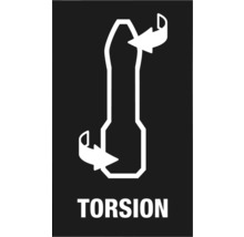 Torsionssymbol för verktyg