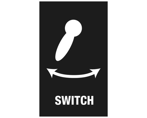 Strömbrytarsymbol för elektriska apparater