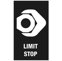 Symbol för ändstopp