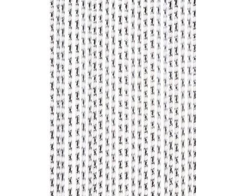 Gardin av plastlameller