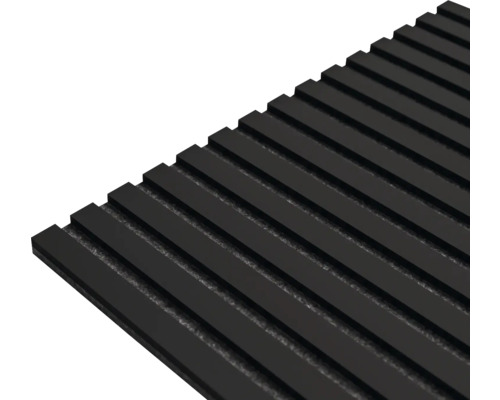 Akustikpanel med lameller för vägg- och takdesign