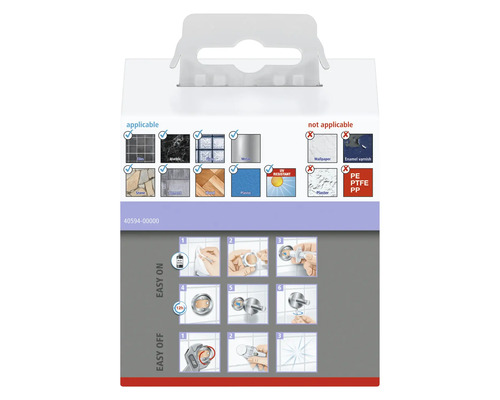 Information om applicering och montering av produkter på olika ytor