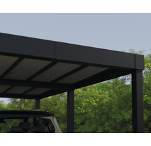 4 bilars carport CANOPIA by Palram Oslo 6x12m svart