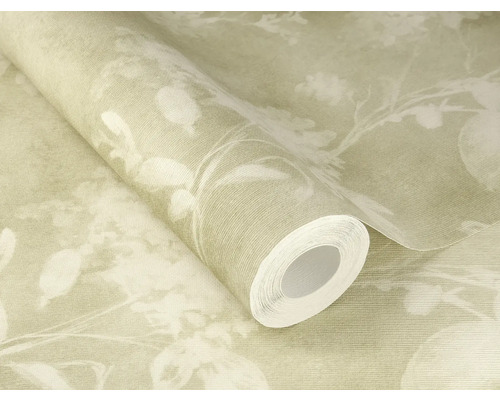 Tapetrulle med växtmönster