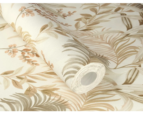 Rulle dekorativ tapet med blommönster