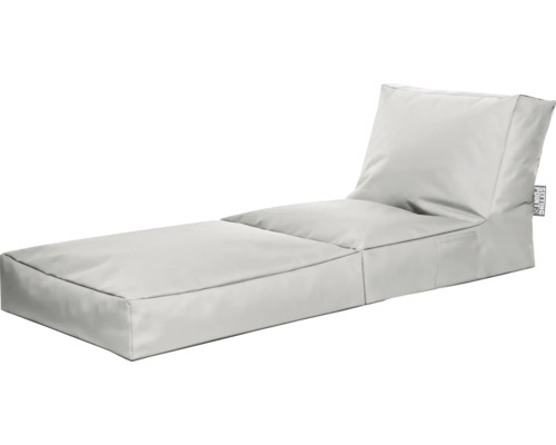 Sittsäckschäslong med ryggstöd