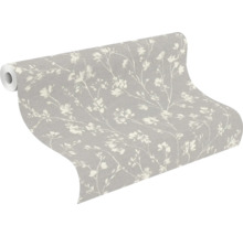 Tapetrulle med blommönster