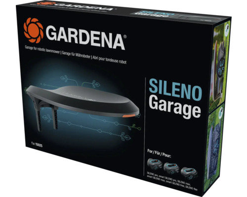 Gardena Sileno garage för robotgräsklippare, förpackning