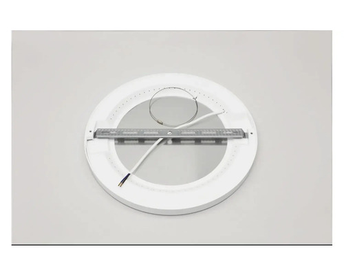 Rund taklampa med fästmaterial