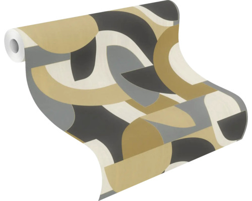 Tapetrulle med geometriskt mönster