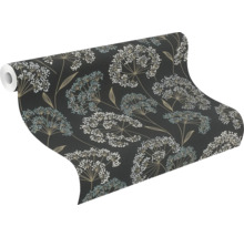 Tapetrulle med blomsterdekor