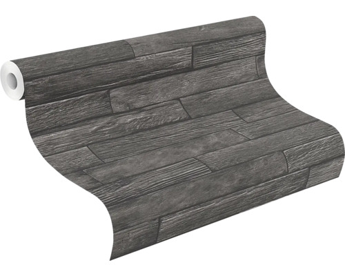 Tapetrulle med träplankmönster