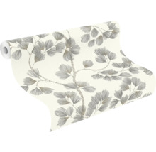 Tapetrulle med blommönster
