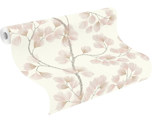 Tapetrulle med trädgrensmönster