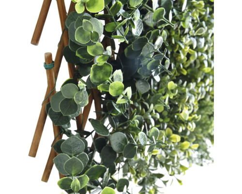 Konstgjord murgröna med träram för trädgården.