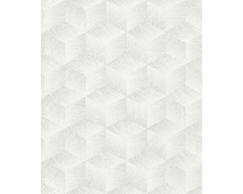 Tapet med geometriskt kubmönster