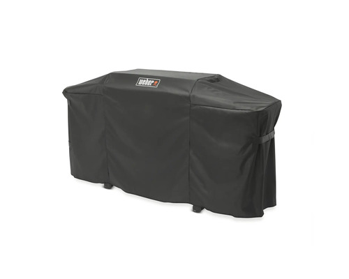 Grillöverdrag med Weber-logotyp för att skydda grillen från väder och vind