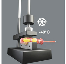 Skruvmejsel testas vid minus 40 grader