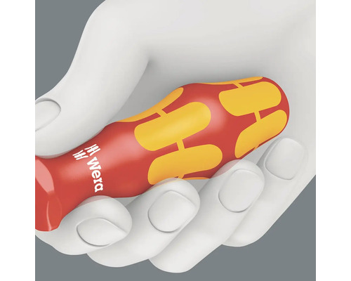 Wera skruvmejsel i en hand