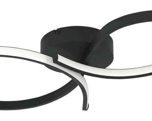 Modern taklampa med böjd design