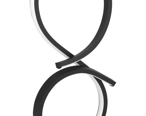 Dekorativ lampa med böjd design för inomhusbruk