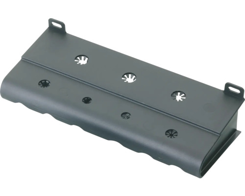 Plastdelshållare med utsparingar