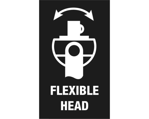 Symbol för flexibelt huvud