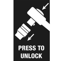 Symbol för Tryck för att låsa upp