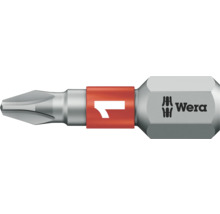 Wera skruvmejselbit med Phillips drivning och Wera logotyp
