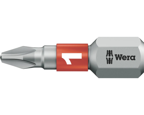 Wera skruvmejselbit med Phillips drivning och Wera logotyp