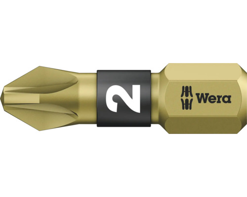 Wera bits med nummer 2 och Wera-logotyp