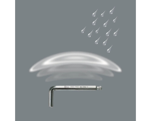 Wera vinkel skruvmejsel med vattenskydd