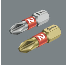 Två skruvmejselbitar storlek 2 från Wera