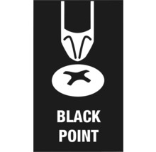 Symbol för skruvmejsel med Black Point-spets