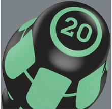 Handtag på en skruvmejsel med siffran 20