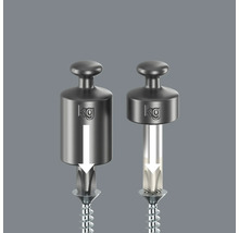 Illustration som visar kraftöverföringen från en skruvmejsel till en skruv