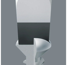 Skruvmejselbits i skruvhuvudet