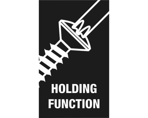 Symbol för skruvens hållfunktion