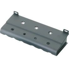 Planteringslåda i plast med hål för dränering