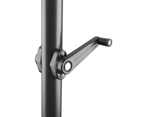 Vevmekanism för ett parasoll