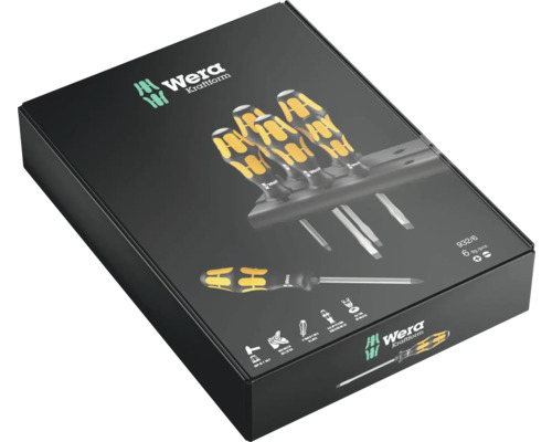 Wera skruvmejselset i svart förpackning
