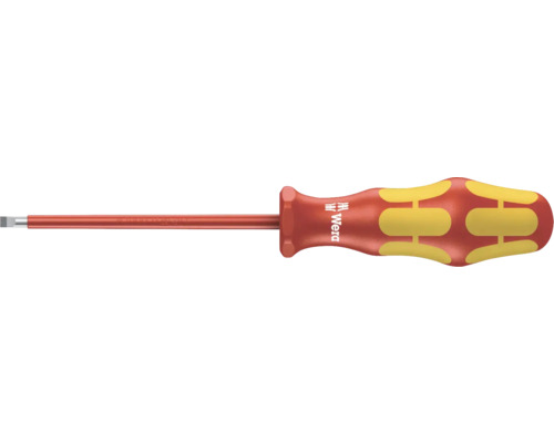 Spårskruvmejsel med Wera-logotyp