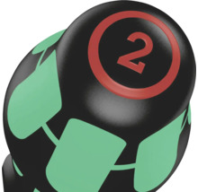 Hantel med en vikt på 2 kilogram