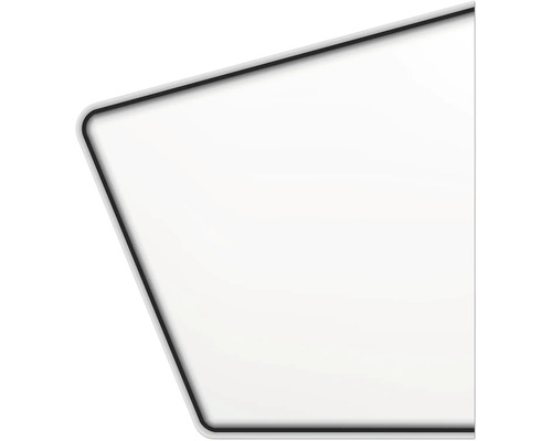 Tom sköld med svart ram